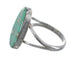 Opal And Turquoise Inlay Silver Southwest Ring Size 5-3/4 RX57613